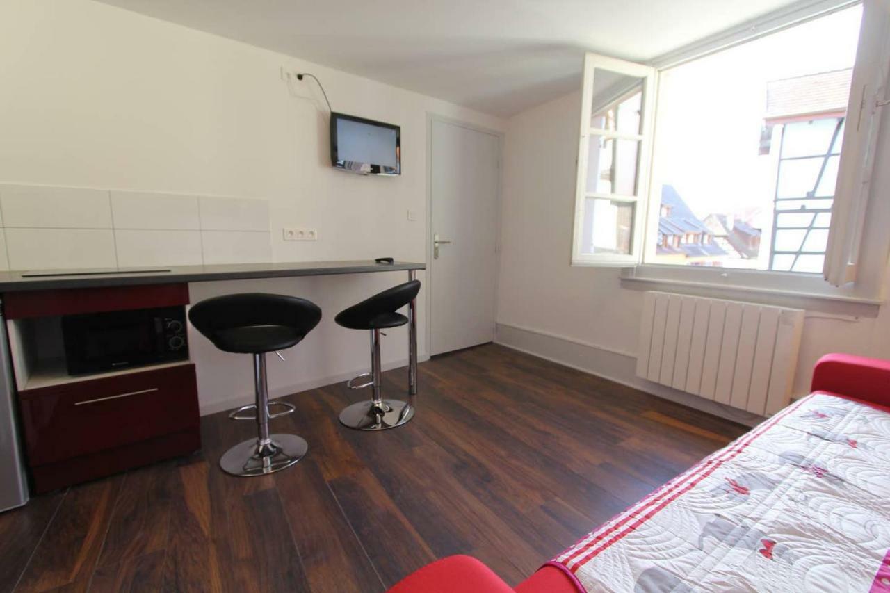 Chambre Chez L'Habitant Le Rouge-Gorge - Coeur De Riquewihr - 2 Personnes Buitenkant foto